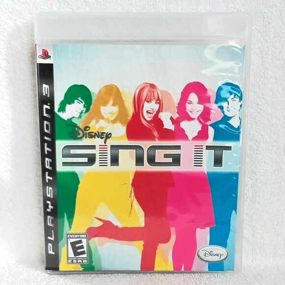 BNWOT 2008 Disney's SING IT Playstation 3 Game Featuring... Never Played!! - Picture 1 of 7